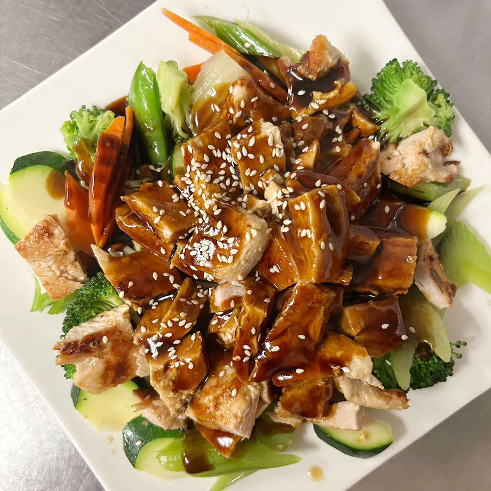 Teriyaki Chicken at Yu Kitchen, Asian Restaurant in Hurricane