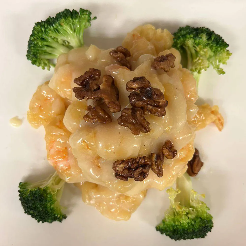 Honey Walnut Shrimp at Yu Kitchen, Asian Restaurant in Hurricane